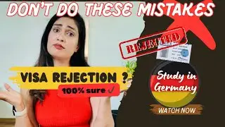 Don't Do these Mistakes if you are going to study in Germany, WATCH IT NOW