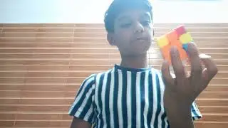 solving 3x3 with 1 hand !! (left hand)