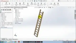 LADDER MODELLING IN SOLIDWORKS