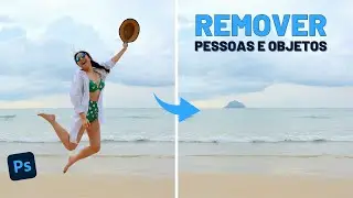 Como REMOVER PESSOAS e OBJETOS DE FOTOS  com NOVO RECURSO de IA do PHOTOSHOP