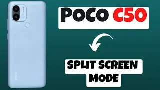 POCO C50 Split Screen Mode || Split Screen Display