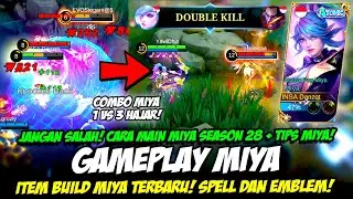GAMEPLAY MIYA ATOMIC SKIN❗ITEM & BUILD MIYA TERSAKIT 2023❗ CARA MAIN COMBO MIYA❗TUTORIAL MIYA GLOBAL