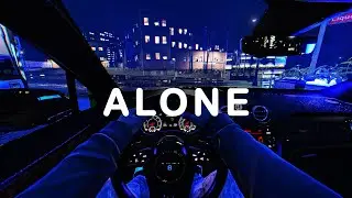 Alone - Ambient music, rain atmosphere with night silence
