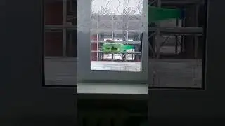 Воробью облюбовали кормушку на двустороннем скотче))