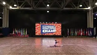 Быченкова Дарья MATRESHKA FITNESS-AEROBICS CHAMP Финал