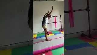 Lani Love trying to learn back handspring 