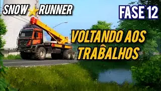 Live de SNOWRUNNER: Estou de VOLTA na FASE 12! - PS5