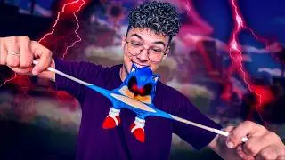 IMPOSSIVEL DESTRUIR O BRINQUEDO DO SONIC QUE ESTICA!