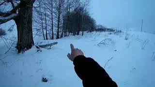 Охота на зайца . Русак, который ходил в гости к Беляку...