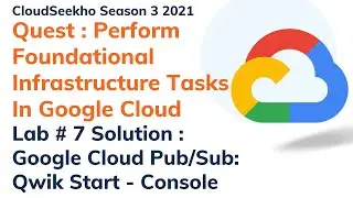 Google Cloud Pub/Sub Qwik Start Console Lab Solution | Google Cloud Pub/Sub Qwik Start Lab Answers