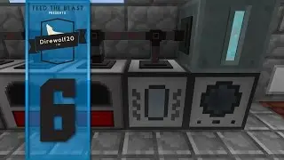 Modded Minecraft - DireWolf20 1.10 | #6 | Thermal Expansion Machines!!! And Aluminum Brasch!