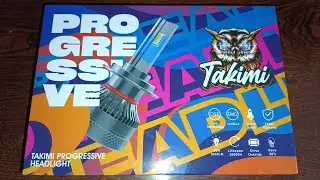 Лед лампы Н7 "TAKIMI Progressive Headlight Light"  Renault Grand Scenic4 Рено Гранд Сценик4