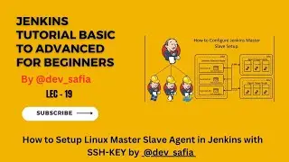 How to Setup Linux Master Slave Agent in Jenkins with SSH-KEY by 