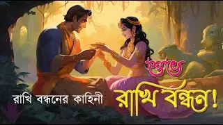 শুভো রাখি বন্ধন | বাংলা রাখি বন্ধনের কাহিনী | Happy Raksha Bandhan Wishes | animation