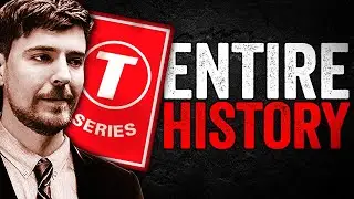 The Entire History of MrBeast VS T-Series
