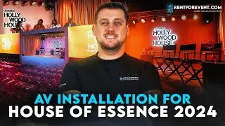 AV Installation for House of Essence 2024