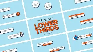 Lower Thirds (After Effects Template)