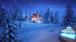 Fortnite Winterfest Lobby Music 1 hour Relax Study Soothing Chill Snow Song Beats Reduce Stress C4S1
