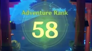 Genshin impact adventure rank 58.