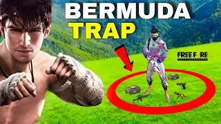 Win without leave circle! Bermuda Trap in freefire map| AR ROWDY 99✓