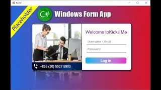 C# Winform | How to make Placeholder in C#.Net ?