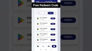 100% Free Redeem Code For Google Play Store | Free Redeem Code 