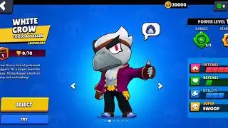 Brawl Stars- White Crow