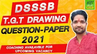 solve dsssb drawing teacher 90-20 question paper 2021