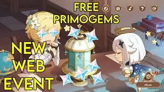 NEW WEB EVENT SHADOWS IN MOTION | FREE 120 PRIMOGEMS | Genshin Impact 3.8