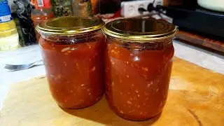 Как приготовить соус томатный (краснодарский). #12