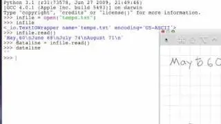 Text Files (Part 2) Reading from a text file