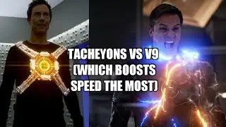The Flash - Velocity 9 VS Tacheyons Which Boosts Speed The Most!!?