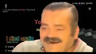 Minecraft skywars, but I still suck...