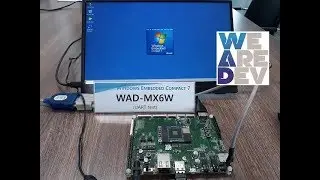 Testing UART on WAD-MX6W board running Windows Embedded Compact 7(WEC 7).