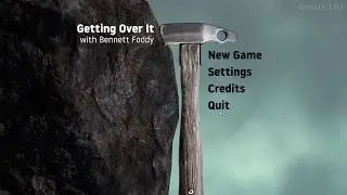 Getting Over It with Bennett Foddy Walkthrough (No Commentary) Full Game