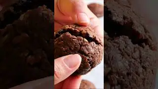 🍫 CHOCOLATE Cookies with Nuts 🌰