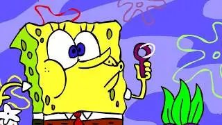 Animation Test - Bubble Blowing (SpongeBob)