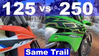 125 Two Stroke vs 250 Four Stroke - Which to Pick??