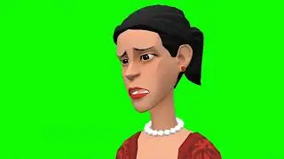 Indian Girl Set Pose Green Screen | Green Screen | Green BackGround Screen (No Copyright)