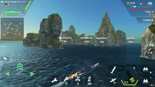 [Battle of warships] USS Des moines two fast Brawl !