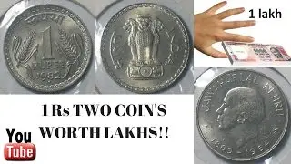 1 RUPEES BIG VALUABLE OLD COIN |  RARE JAWAHARLAL NEHRU COIN |