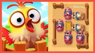 Farm Fun - Animal Parking Game (Level 1-10) 🐷