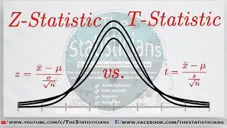 Z-Statistic Vs T-Statistic | Hypothesis Testing | Probability Distribution | The Statisticians