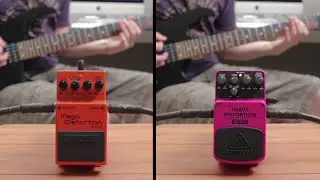 Boss Mega Distortion MD-2 vs Behringer Heavy Distortion HD300