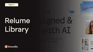 Create a Shopify Store in Weblow with our new RELUME LIBRARY - PART 1
