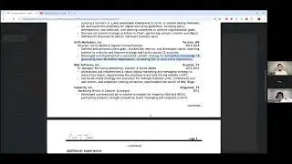 Mock Interview & Feedback: Social Media Director