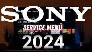 Sony Android TV 2024 Service Menü