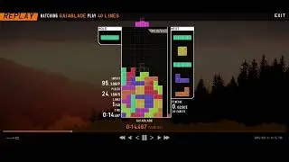 [TETR.IO] 40 Lines in 0:59.690 by gaiablade