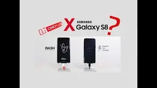 Vídeo compara quem carrega mais rápido OnePlus 5 ou Galaxy S8? / Who Carries Faster?