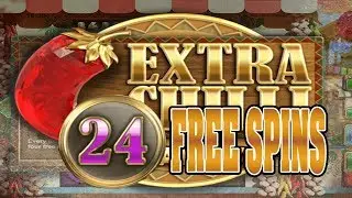 24 max gamble spins on extra chilli slot